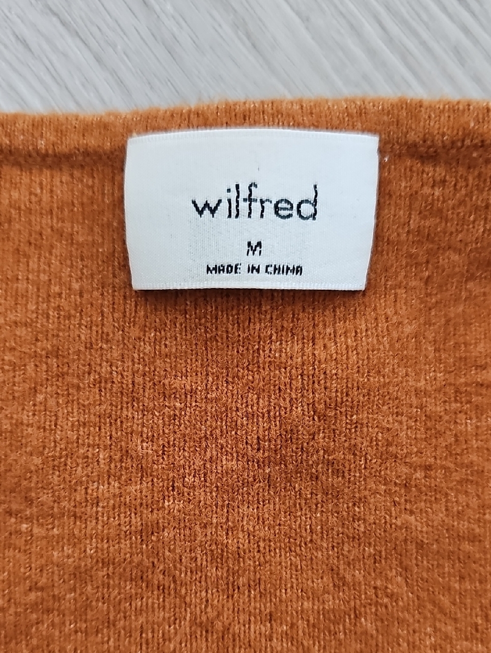 Wilfred Greer‎ Fitted Sweetheart Bustier Sweater, Size Medium - Picture 3 of 16